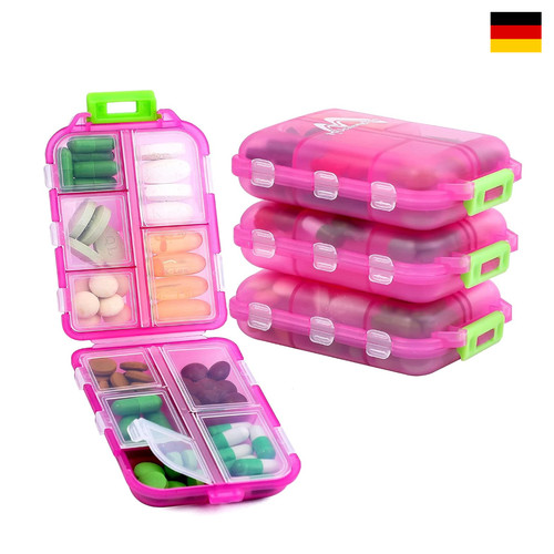 Tablettenbox tage fächer - tablettenbox, 10