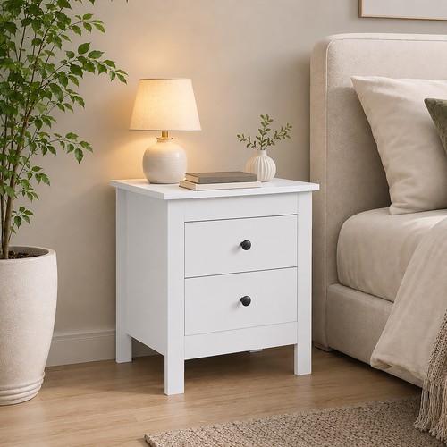Homcom moderner nachttisch mit - homcom,