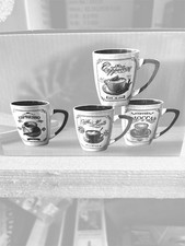 Kaffeebecher 4er Set Nostalgie