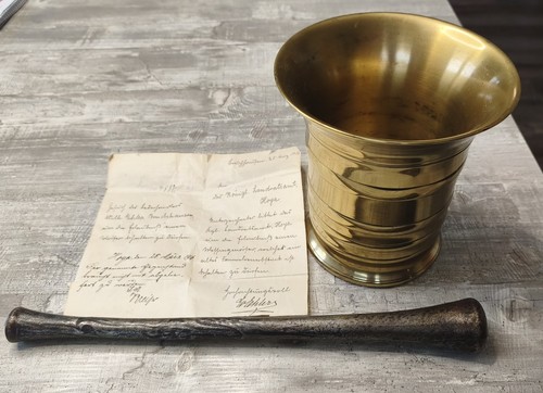 Alter mörser mit original - mÖrser,