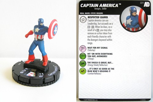Heroclix 011 captain - #011,