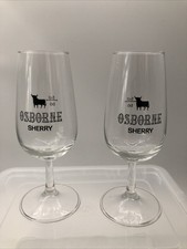 2 Osborne Brandy Gläser