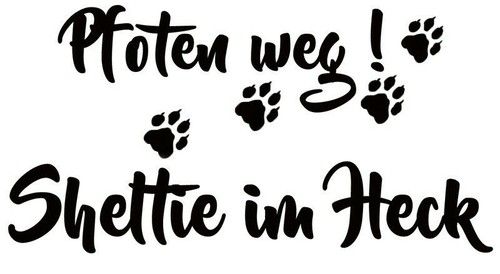 Sheltie autoaufkleber - sheltie,