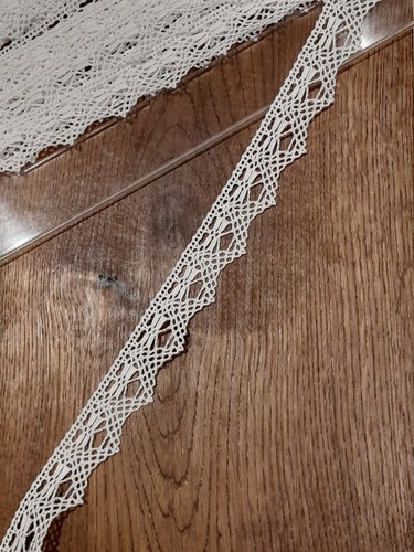 Häkelspitze weiß cm - weiß, 2,0