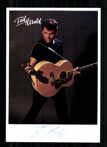 Ted herold autogrammkarte - ted,