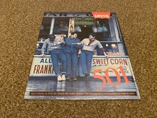 PTRBK8 ADVERT 13X11 LEVI'S 501