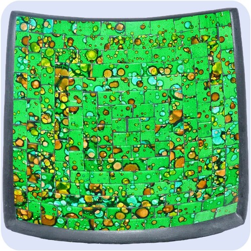 Mosaikschale tonschale - mosaikschale,