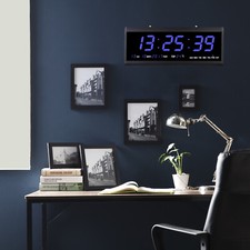 XXL Grosse LED digital Wanduhr