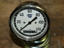 Tachometer,  0 - 120km/h, NSU  OSL251, Schrägabgang, Nachbau, NEU