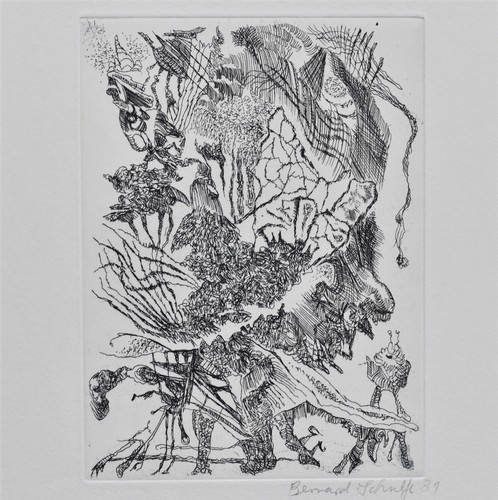 Bernard schultze grafik migof - bernard,