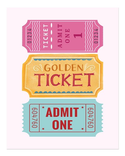 Vintage-Ticket-Sammlung