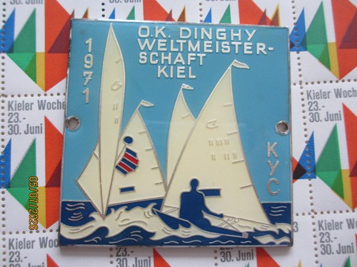 Plakette segeln kieler woche - kieler,