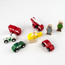 Holzeisenbahn Zubehör Set