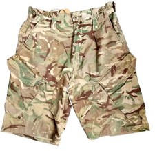 Original Britische Armee Bermuda Combat MTP tarn Shorts Kurze Hose - Gebraucht