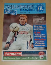 Stadionheft Wildpark Magazin