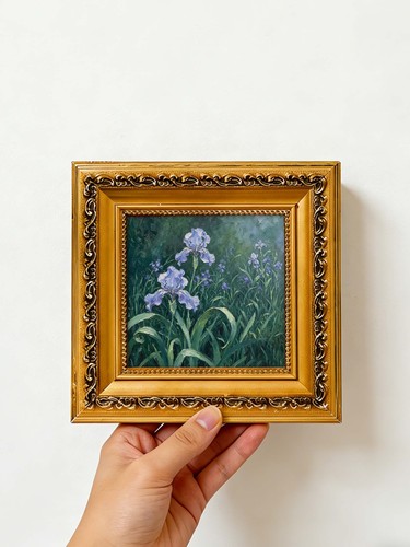 Lila iris waldiris blüte - lila,