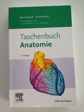 Taschenbuch Anatomie 3. Auflage Benninghoff Drenckhahn Humanmedizin Medizin