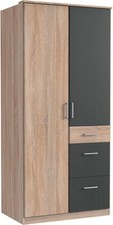 Kleiderschrank Click Schlafzimmerschrank mit Schubladen Ausführung wählbar
