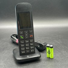 Telekom Festnetztelefon Speedphone 12 in Schwarz schnurlos | Zur Nutzung an aktu