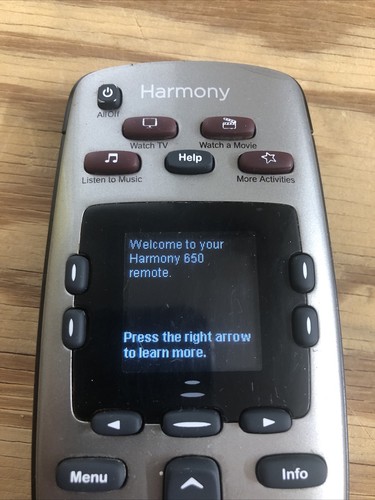 Logitech harmony 650 advanced - logitech,