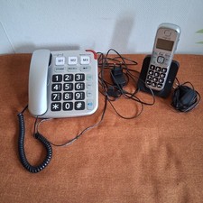 Senioren Telefon mit großen Tasten und Mobilteil, Simply Smart