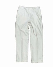 BW Marine Hose Klapphose Seglerhose Bordhose Marinehose Matrosenhose weiß gebr.