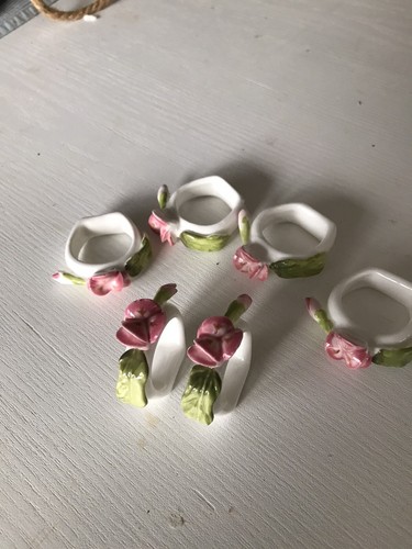Serviettenringe rosen gebr - serviettenringe,