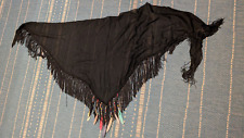 Fransentuch Hüfttuch Bauchtanz Federn Folklore Tuch Hüfttuch Paero Schultertuch