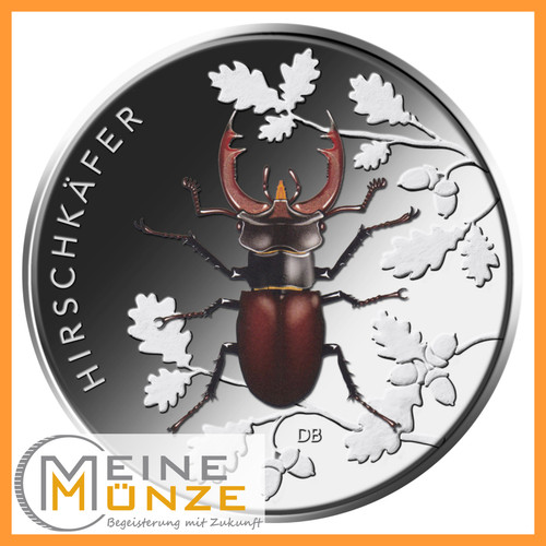 Euro münze hirschkäfer - euro,