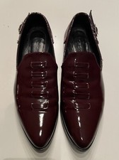 Red Creatyve Loafer Schuhe