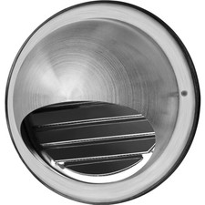 Luftungsgitter edelstahl 100mm - edelstahl,