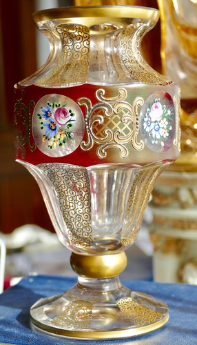 Kristall prunk pokal böhmen - kristall, pokal-böhmen