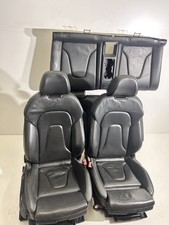 S-LINE SITZE SCHWARZ LEDER BELÜFTET BEHEIZT CABRIO AUDI A5 8T 8F LIFT