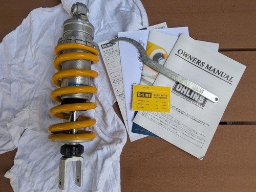 Ohlins stoßdämpfer hinten - stoßdämpfer,