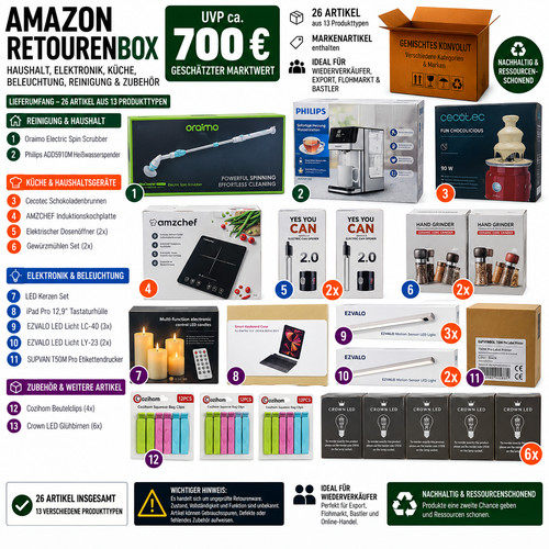 Amazon retourenbox artikel - amazon,