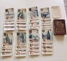 Städte Quartett Stadtwappen RAL altes Kartenspiel Deutschland Quartettspiel 