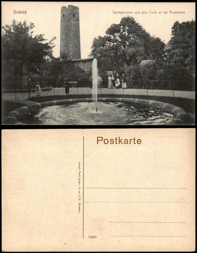 Ansichtskarte oschatz - ansichtskarte,