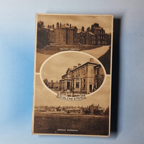 Colchester postkarte 1918 - postkarte,