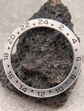 #1665 ORIGINAL ROLEX EXPLORER 2 LÜNETTE 16570 16550 BEZEL RING EDELSTAHL 24H