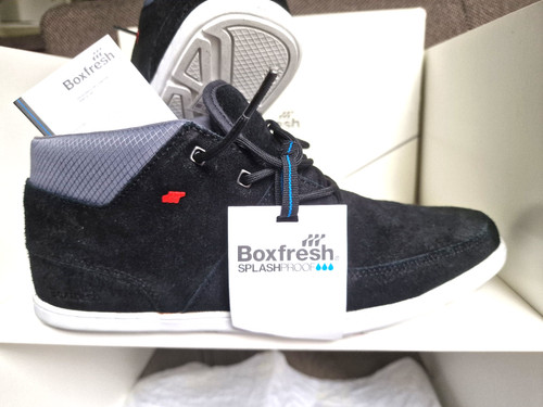 Boxfresh black wildleder gr - black,