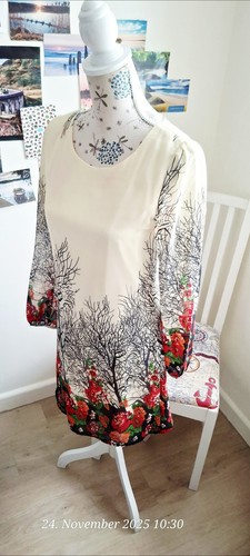 Yumi langarm kleid - langarm-kleid, floral