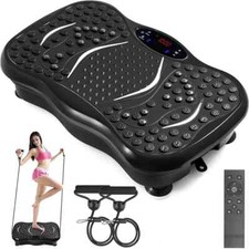 LED Vibrationsplatte Vibrationsgerät Vibrationstrainer Heimtrainer 99 Level DE