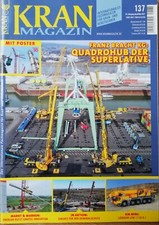 Kran Magazin Nr. 137, Mai 2021, Liebherr, Demag, Tadano, Terex, Manitowoc 