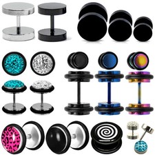 Edelstahl Fake Plug Tunnel