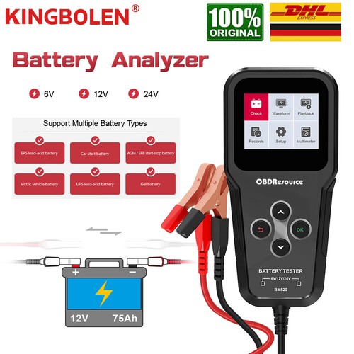 Batterietester 12v 24v auto - 12v,