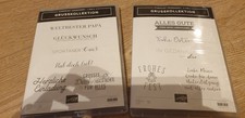 Stampin'Up Zweiteiliges Stempelset Grußkollektion Einladung Weihnachten Ostern