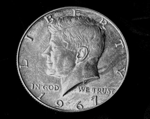 Usa kennedy half dollar 1967 - usa,