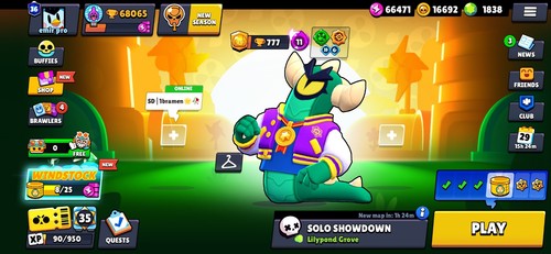 Brawl stars account 68k - stars, 68k🏆