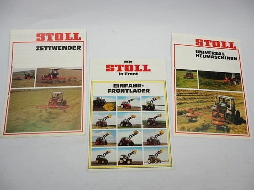 Original prospekt stoll - 3x,