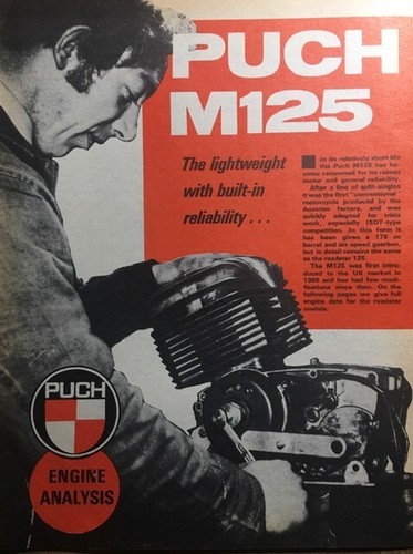 Puch m125 motoranalyse von - puch,